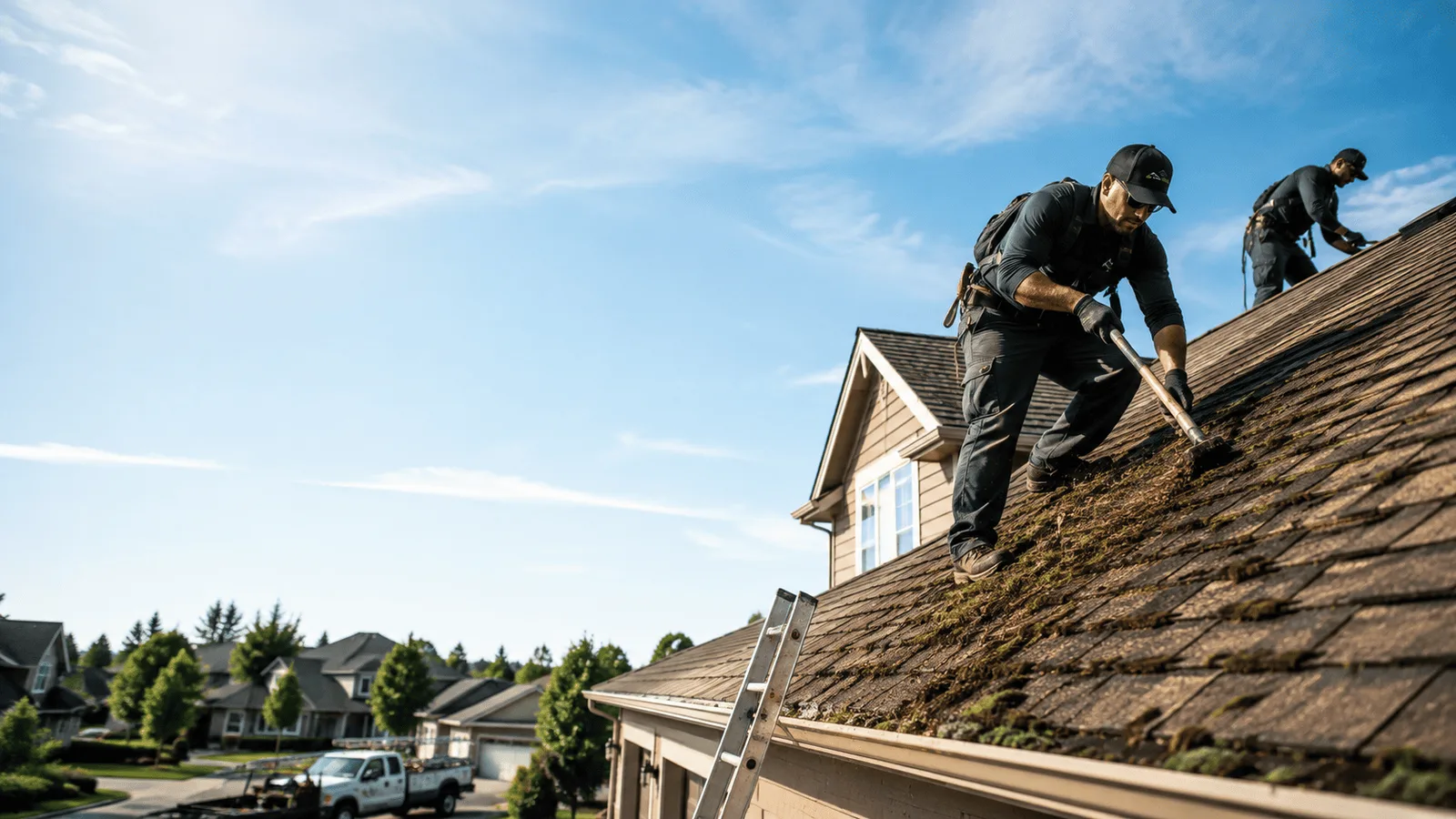 Roof Moss Removal in Mitchellville, IA near me